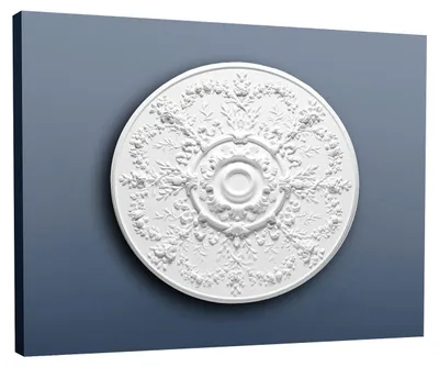 Produktbild von Orac Decor R64 LUXXUS hochwertige Deckenrosette Lampen Einrichtungs Stuck Rosette 95 cm