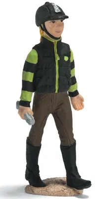 Produktbild von schleich Reiterin Mit Weste, 3 Jahr(e), Grün, Kunststoff