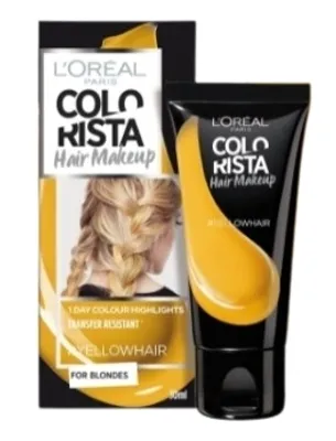 Produktbild von L'Oréal Colorista Gelwechsler Shampoo, 30ml - Pflegeshampoo für intensive Gelbnuancen