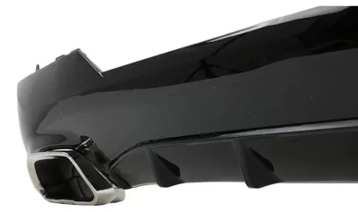 Image de Pare-chocs Diffuseur Embouts pour BMW Série 4 G22 G23 M Sport 2020+ M440i Design Chrome.