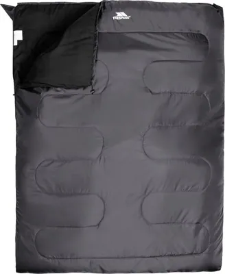 Produktbild von Famanu Doppelschlafsack 3 Jahreszeiten für Camping und Reisen - 180x140 cm