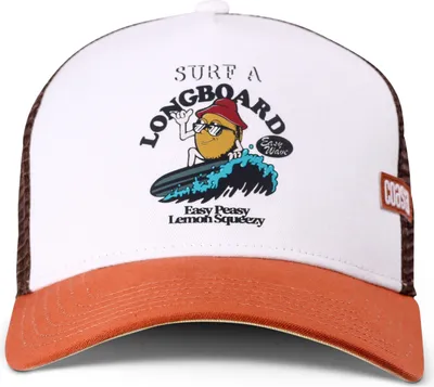 Produktbild von Coastal HFT Easy Lemon Trucker Cap White/Rust/Brown