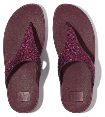 Productafbeelding van Fitflop LULU CRYSTAL-MIX teenriem sandalen