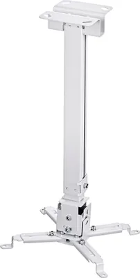 Obrázek produktu pro Stropní držák AVTEK Easymount pro projektor, 430–650 mm, bílý