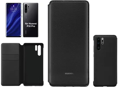 Obrázek produktu pro Huawei 51992866, Uzavírací pouzdro, Huawei, P30 Pro, 16,4 cm (6.47"), Černá