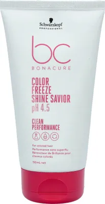Produktbild von Schwarzkopf Gel BonaCure Clean Performance Color Freeze Shine Savior pH 4.5