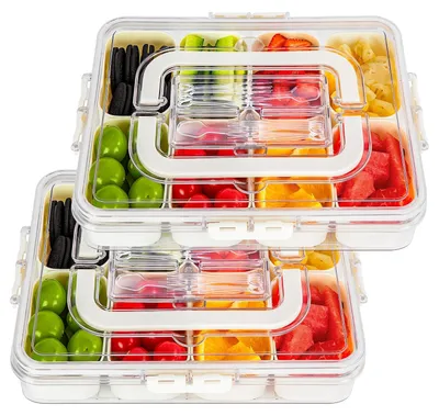 Produktbild von Omgoods – Snackbox mit 8 Fächern, ideal für Kinder