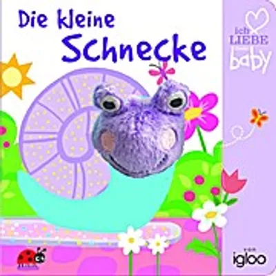 Produktbild von Die kleine Schnecke, m. Fingerpuppe