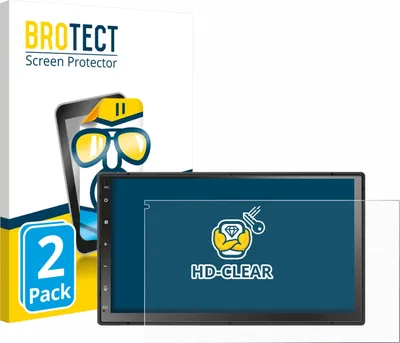 Produktbild von 2x Für Atoto A5LG2B7T 7" Schutzfolie BROTECT Displayschutz Display Schutz Folie Klar Transparent