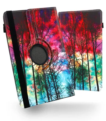 Produktbild von Schutzhülle 360 Drehbar Tablet Hülle 10 10,1 10,2 10,3 10,4 10,5 11 Zoll TascheFarben:Motiv 20