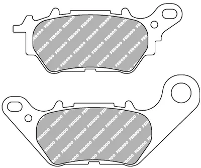 Produktbild von FERODO Bremsbeläge Satz für YAMAHA MOTORCYCLES YZF-R FDB2283EF
