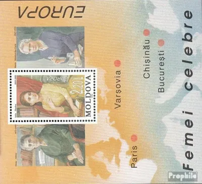 Produktbild von Briefmarken Moldawien 1996 Mi Block9 (kompl.Ausg.) postfrisch Frauen
