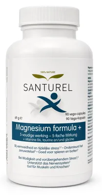 Produktbild von Santurel Magnesium Formula+ – 90 Kapseln