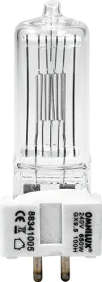 Immagine prodotto di Omnilux 240V/650W GX-9,5 Sorgente luminosa
