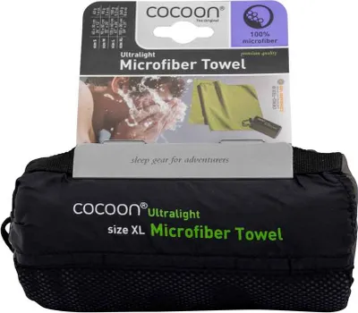 Produktbild von Cocoon Microfiber Towel Ultralight 150x80cm manatee grey