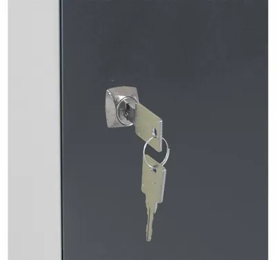 Produktbild von ADB Werkbank lichtgrau, anthrazitgrau 200,0 x 75,0 x 85,0 cm