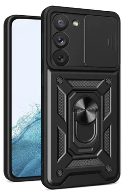 Produktbild von Techsuit Camshield Back Cover Hülle für Samsung Galaxy S23 - Schwarz