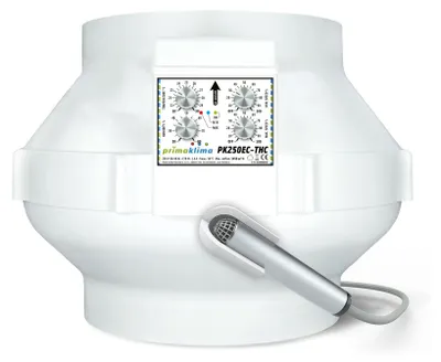 Produktbild von Prima Klima 250 EC-THC Ventilator 1450 m3/h, Ø250 mm
