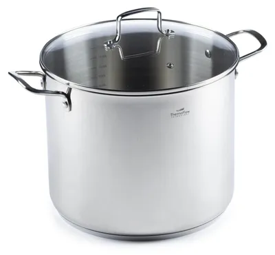 Immagine prodotto di Pentola Rosmarino Pour&Cook II con coperchio in vetro – 14 L, 28 cm