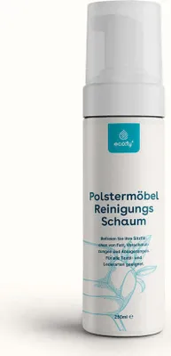Produktbild von eco:fy Polstermöbel Reiniger, Schaumreiniger für Sofa Couch Sessel, Fleckentferner gegen Schmutz, Öl und Fett für Textil und Leder