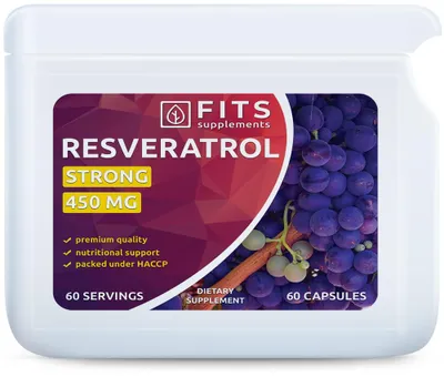 Produktbild von Resveratrol 450 mg, 60 Kapseln