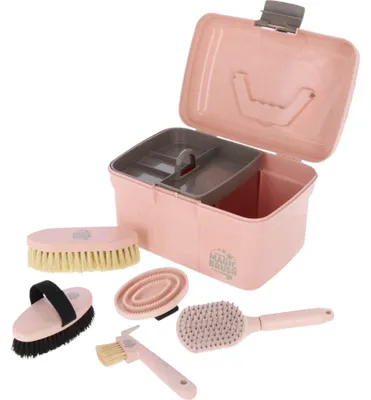 Obrázek produktu pro Magic Brush čisticí box Waterlily s čisticí sadou Čisticí box pastelově růžový