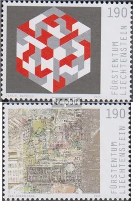 Produktbild von Briefmarken Liechtenstein 2014 Mi 1730-1731 (kompl.Ausg.) postfrisch Kunst