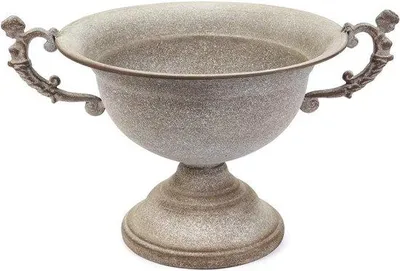 Productafbeelding van Plantenvaas Binnen - Decoratieve Vaas - Woonkamer Aankleden - Metalen Ornamenten - 3 Kilogram - Brons