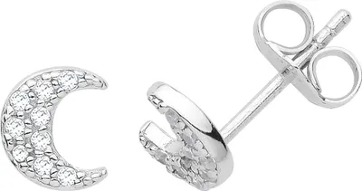 Produktbild von Süße 925 Sterling Silber Damen - Paar Ohrstecker mit Zirkonia - 6mm*6mm; TRS24905