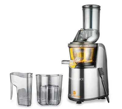 Produktbild von Macom 859, Entsafter, Schwarz, Grau, 60 RPM, 1 l, 1 l, Edelstahl