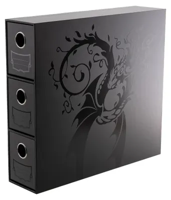 Produktbild von Dragon Shield Fortress 3 Kartenfächer TCG-Aufbewahrungsbox