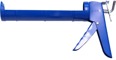 Produktbild von Schub-Pistole, blau lackiert