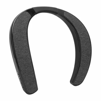 Produktbild von Nackenlautsprecher mit Bluetooth, Kabelloser tragbarer Lautsprecher, Freisprech Stereo-Sound, Ideal für Sport und Fitness