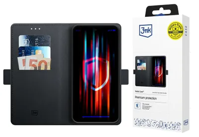 Produktbild von 3mk Schutzhülle Wallet Case für Samsung Galaxy A26 5Gmit Aufstellfunktion Handyhülle Klapp Tasche Etui mit Kartenfächern Flip Cover