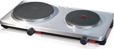Produktbild von Einzelkochplatte AK 3099/E, Gussheizplatten, Edelstahlgehäuse, stufenlose Temperaturregelung, 3000 Watt