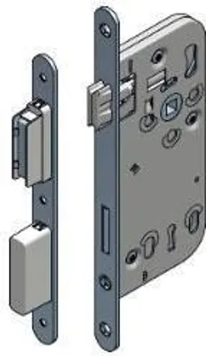Produktbild von Einsteckschloss WG mit Magnetfalle  | Keilbart, DM 50 , VK 8,5 mm, Sperre 110