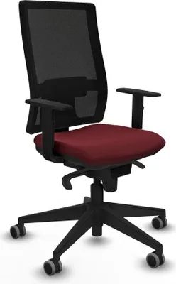 Produktbild von Bürostuhl Piqueras y Crespo 1D066G0 Granatrot