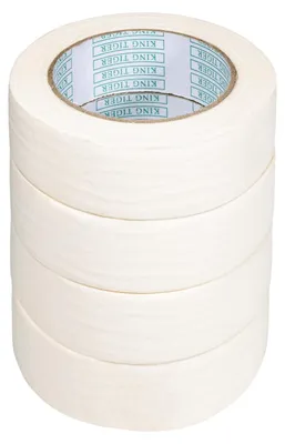 Imagen del producto de Set de 4 rollos de cinta de papel de 30 mm x 50 m, cinta de crepe para decoración