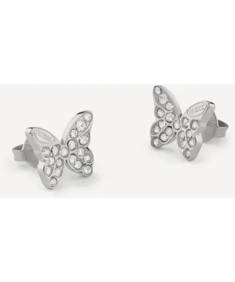 Image de Guess JUBE04108JWRH Boucles d'oreilles Femme Papillons Argenté