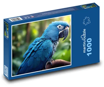 Obrázek produktu pro Puzzle 1000 Papoušek v džungli - martinpuzzle