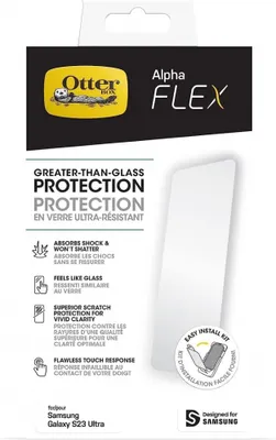 Obrázok produktu pre OtterBox AlphaFlex Displayschutz für Samsung Galaxy S23 Ultr