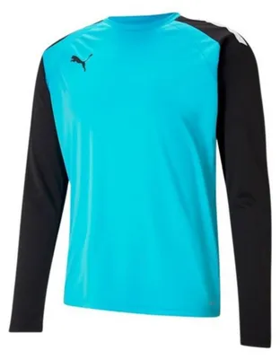 Produktbild von Puma - "TeamPACER" Torwarttrikot für Herren Langärmlig MR78098 (XL) (Blau/Schwarz)