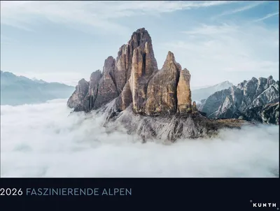 Produktbild von Faszinierende Alpen - KUNTH Wandkalender 2026