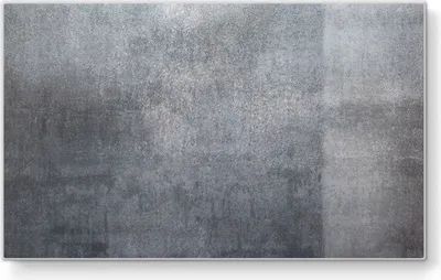 Produktbild von DEQORI Frühstücksbrett Glas 23x14 cm 'Raue Metalloberfläche' Schneidebrett Platte