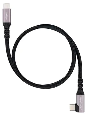 Produktbild von Nanocable 10.01.4703, 3 m, USB C, USB C, USB 3.2 Gen 2 (3.1 Gen 2), 10 Gbit/s, Schwarz