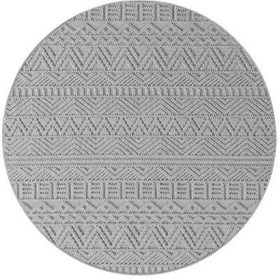 Immagine prodotto di Helix Azt tappeto pelo corto rond Ø 120cm argento
