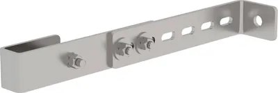 Produktbild von Günzburger Steigtechnik Wandhalter Edelstahl verstellbar 150 - 300 mm für GFK - Leiter - 064019