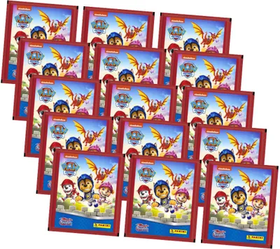Produktbild von Panini Paw Patrol Sticker - Rescue Knights (2023) - 15 Tüten Sammelsticker