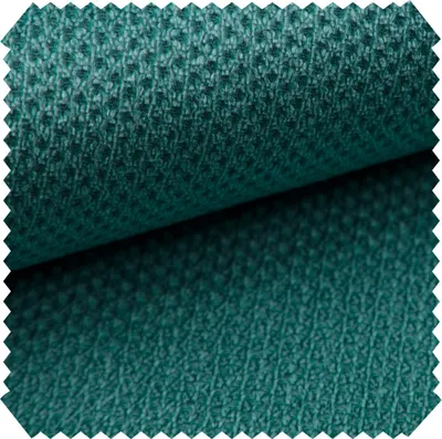 Productafbeelding van novely® PIROW - Zachte bekledingsstof met honingraatpatroon - Duurzame meubelstof - Eenvoudige verwerking en reiniging - Gemakkelijk te onderhouden rol van 1 meter - Kleur: 14 Turquoiseblauw