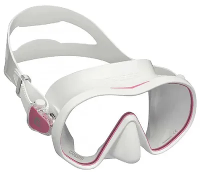 Produktbild von Cressi Spa F Dual Tauchmaske Rosa  Rosa One Size